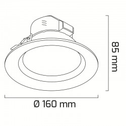 BACKLIGHT ARMATÜR LED 12 W - GY 1771-12 BACKLIGHT ARMATÜR LED 12 W - GY 1771-12
