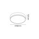 GOYA LIGHTING - LED ARMATÜR SIVA ÜSTÜ BACKLIGHT 16 W - GY 1887-16 GOYA LIGHTING LED ARMATÜR SIVA ÜSTÜ BACKLIGHT 16 W - GY 1887-16 GY 1887-16