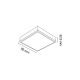 GOYA LIGHTING - LED ARMATÜR SIVA ÜSTÜ BACKLIGHT 10 W - GY 1888-10 GOYA LIGHTING LED ARMATÜR SIVA ÜSTÜ BACKLIGHT 10 W - GY 1888-10 GY 1888-10
