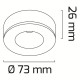 GOYA LIGHTING - MOBİL SPOT SIVA ÜSTÜ - GY 2312 GOYA LIGHTING MOBİL SPOT SIVA ÜSTÜ - GY 2312 GY 2312