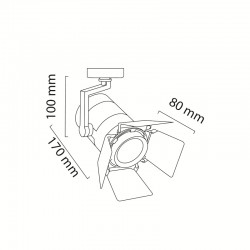 RAY SPOT - 36 W - LED- GY 3560-K RAY SPOT - 36 W - LED- GY 3560-K