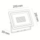 GOYA LIGHTING - LED PROJEKTÖR 90 W - GY 6022-90 GOYA LIGHTING LED PROJEKTÖR 90 W - GY 6022-90 GY 6022-90