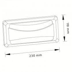 DIŞ MEKAN APLİK LED Lİ - GY 6220 DIŞ MEKAN APLİK LED Lİ - GY 6220