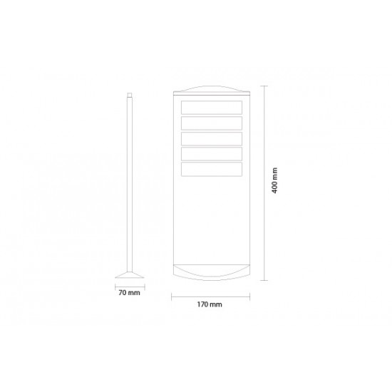 MİBA AYDINLATMA - DIŞ MEKAN BOLLARDS - MB26.501 MİBA AYDINLATMA DIŞ MEKAN BOLLARDS - MB26.501 MB26.501