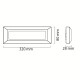 GOYA LIGHTING - DIŞ MEKAN MERDİVEN APLİK LED Lİ - GY 4354 GOYA LIGHTING DIŞ MEKAN MERDİVEN APLİK LED Lİ - GY 4354 GY 4354