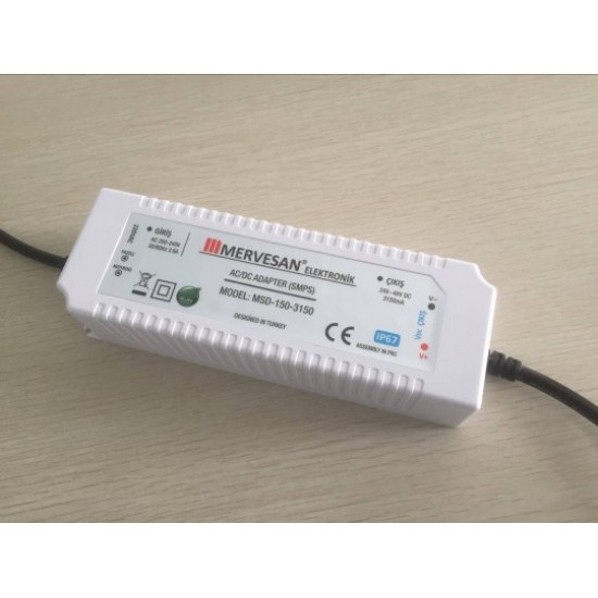 MERVESAN - 4200 mA 150 W SABİT AKIM AC/DC LED DRİVER IP 67 - MSD-150-4200 MERVESAN 4200 mA 150 W SABİT AKIM AC/DC LED DRİVER IP 67 - MSD-150-4200 MSD-150-4200