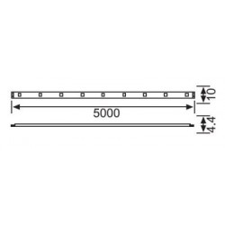 LE208 S Üç Çipli Iç Mekan Serit LED (10 M.) 12W/M 6500K