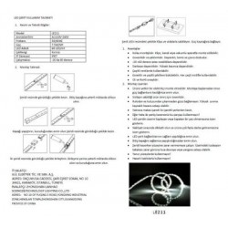 LE211 2835 SMD ÇİPLİ ŞERİT LED IP65 (YEŞİL) LE211 2835 SMD ÇİPLİ ŞERİT LED IP65 (YEŞİL)
