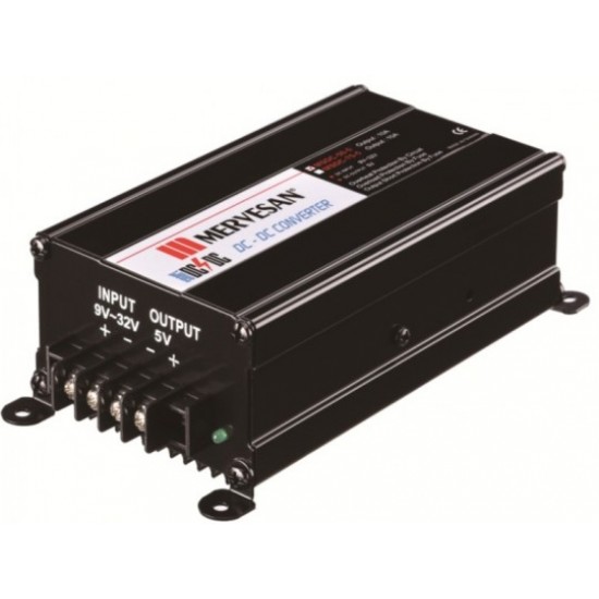 MERVESAN - 9-32 V - 5 V DC/DC KONVERTÖR - 50 W - MSDC-50-5 MERVESAN 9-32 V - 5 V DC/DC KONVERTÖR - 50 W - MSDC-50-5 MSDC-50-5