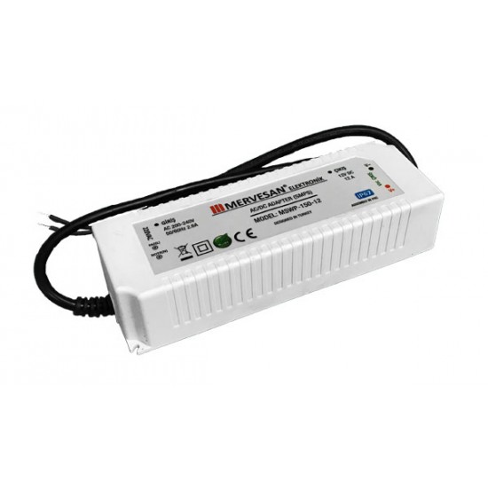 MERVESAN 24 V 6,5 A PLASTİK  KASA AC/DC ADAPTÖR - DRİVER - MSWP-150-24-PL MSWP-150-24-PL