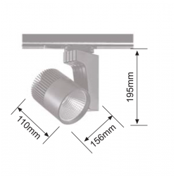 RAY SPOT - 20 W - LED- RS16M