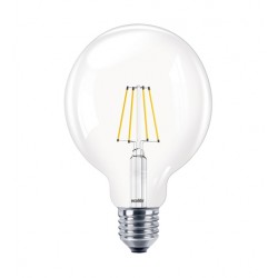 LED VINTAGE GLOBE G95 Ampul - 6,5 W E27 ŞEFFAF GLOP LED VINTAGE GLOBE G95 Ampul - 6,5 W E27 ŞEFFAF GLOP