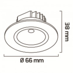 LED SPOT- 3 W - GY 1726-3 LED SPOT- 3 W - GY 1726-3