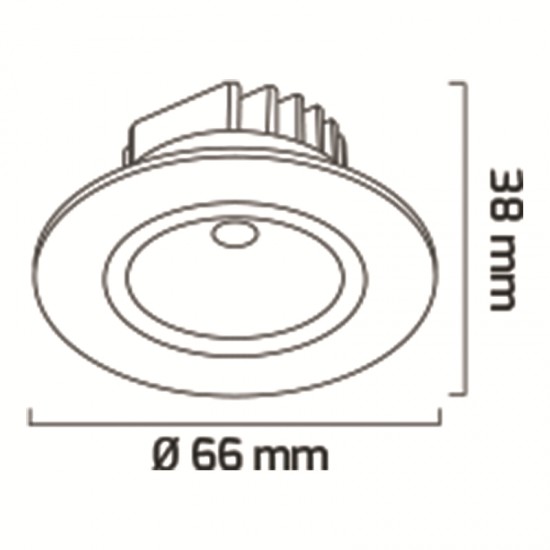 GOYA LIGHTING - LED SPOT- 3 W - GY 1726-3 GOYA LIGHTING LED SPOT- 3 W - GY 1726-3 GY 1726-3