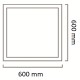 GOYA LIGHTING - LED PANEL 60x60 - KLİPİN - 36 W GY 1792-60x60 GOYA LIGHTING LED PANEL 60x60 - KLİPİN - 36 W GY 1792-60x60 GY 1792-60x60
