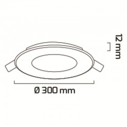 LED PANEL - 24 W - GY 1798 LED PANEL - 24 W - GY 1798