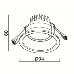 LED SPOT- 8 W - GY 1735 LED SPOT- 8 W - GY 1735