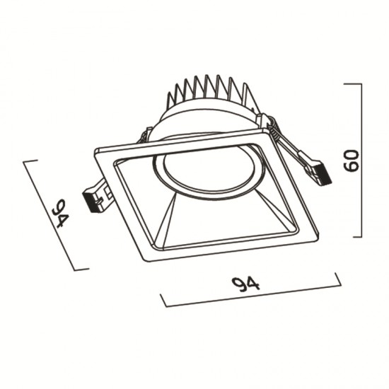GOYA LIGHTING - KARE LED SPOT- 8 W - GY 1736 GOYA LIGHTING KARE LED SPOT- 8 W - GY 1736 GY 1736