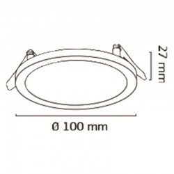 BACKLIGHT LED PANEL - 8 W - GY 1772-8 BACKLIGHT LED PANEL - 8 W - GY 1772-8
