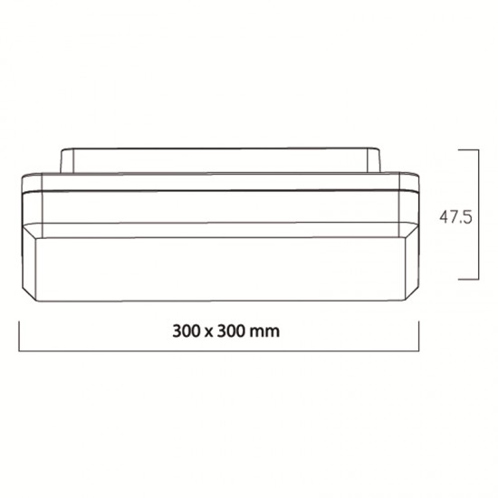 GOYA LIGHTING - SIVA ÜSTÜ ARMATÜR - BACKLIGHT - 25 W GY4351 GOYA LIGHTING SIVA ÜSTÜ ARMATÜR - BACKLIGHT - 25 W GY4351 GY 4351