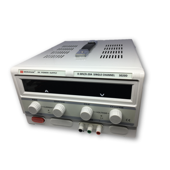 MERVESAN 20 A LABORATUAR TİP AYARLI GÜÇ KAYNAĞI - MS-3020-D MS-3020-D